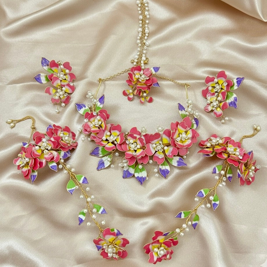 Zariya Bloom Jewellery Set