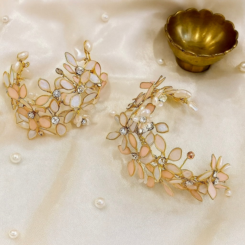 Peach Blosson Bracelets pair