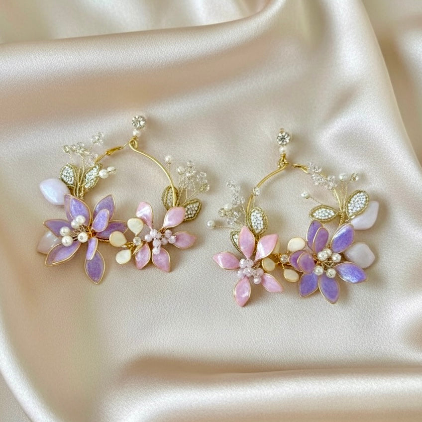 Aarvya Twilight Hoops Earrings