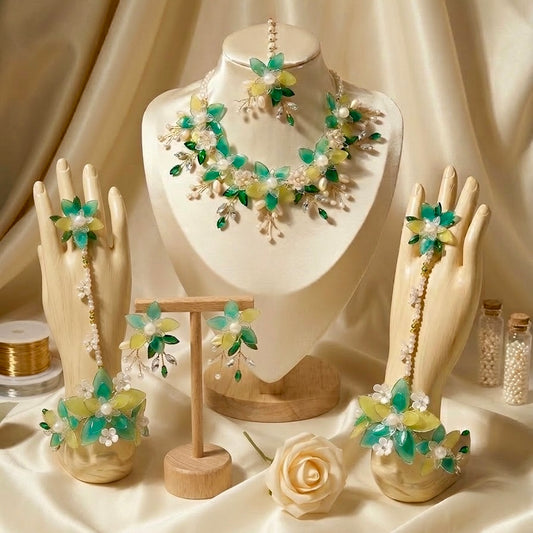 Peetambara Resin Bridal Set