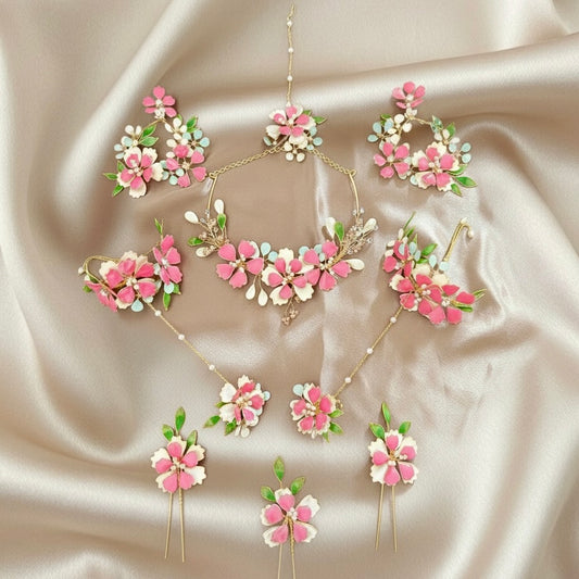 PhoolVeena Resin Jewellery Set