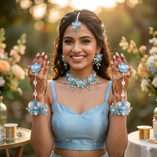 Neelpushp Dream Resin Bridal Set