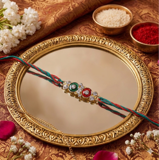 Handcrafted Pendant Rakhi