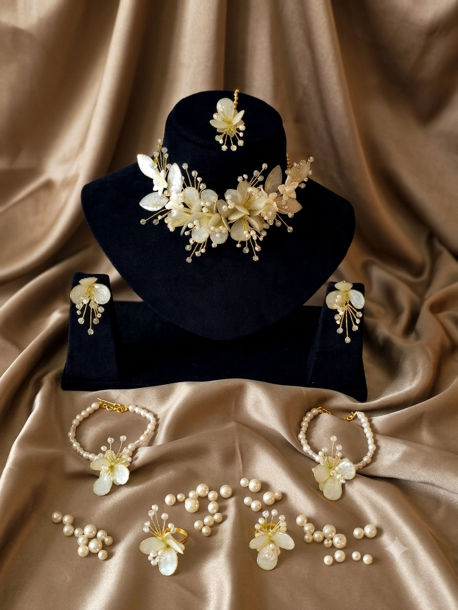 Kumudini Resin Jewellery Set