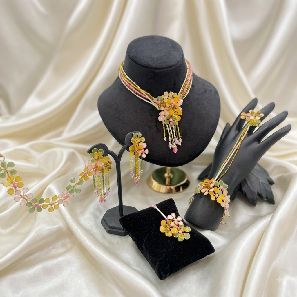 Tarangini Resin Jewellery Set